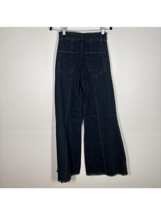Show Me Your Mumu Women 26 Thunder Wash High Rise Ashbury Wide Leg Jeans NWT - Picture 5 of 9